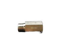 1pc DN10 3/8" Female to Male Nickel Plated Brass Check Valve,for Water, Gas, and Oil - 2 Bar Pneumatic Fitting