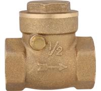 1pc DN15 Female Thread Brass NOn return Swing Check Valve 232PSI Prevent Water Backflow