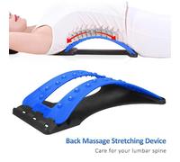 1pc Dos Etirement Equipement Planche De Massage Lombaire Traction Civiere Dispositif Soutien Relaxation Colonne Vertebrale Soulagement De La Douleur