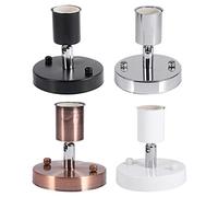 1Pc E27Adjustable support d'ampoule de lampe de mur, prise de plafonnier Vintage moderne rotative à 180 ° pour la soirée de barre de bureau décorer