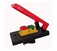 1PC Electromagnetic Pushbutton Switch Paddle Switch 220V-240V 16A 5E4 switch with emergency stop cover
