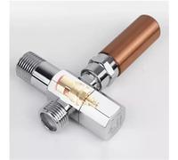 1PC Éliminateur de coup de bélier domestique absorbant l'eau coup de bélier vanne triangulaire tout cuivre interrupteur de clapet anti-retour unidirectionnel