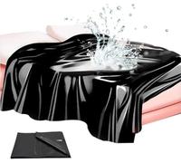 1pc Ensemble d'exercices de yoga pour jambes en nylon noir, outils d'exercice de yoga pour la cheville et le poignet D26-P55