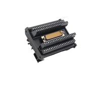 1pc EXTB-DM78S-L Cage Screw Terminals 10A300VDB9 Serial Terminal Block male female terminal block rail