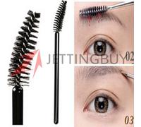 1pc Extension De Cils Jetable Sourcil Brosse Mascara Baguette Applicateur Spoolers Yeux Cils Cosmétiques Pinceaux Ensemble Outils De Maquillage