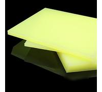 1PC feuille de caoutchouc élastique en polyuréthane 90A PU 2/3/4/5/6/8/10/12/15/20mm plaque de coussin d'amortissement résistance à l'abrasion de l'huile 200/300/500mm ( Size : 300x300mm , Color : 8mm