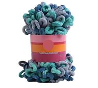 1pc Fil de Polyester Doigts Boucles Tissé à la Main Épais for Le Tricot et le Crochet DIY Couverture Fournitures d'Artisanat de Tricot DIY(MX23)