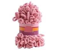 1pc Fil de Polyester Doigts Boucles Tissé à la Main Épais for Le Tricot et le Crochet DIY Couverture Fournitures d'Artisanat de Tricot DIY(Color-7)