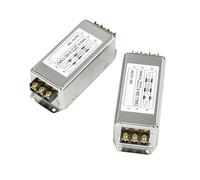 1pc Filtre d'alimentation CA monophasé Filtre EMI à trois étages Bornier 220V CW4L3-3A/6A/10A/20A/30A-R Anti-interférence CW4L3-10A-R(CW4L3-6A-R)