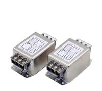 1pc Filtre servo triphasé/monophasé 380V220V Alimentation CA 3A6A10A20A30A40A Dispositif anti-brouillage