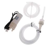 1pc Fish Tank Water Changer 5V 2A Electric Suction Plus Drainer USB Connector Small Vacuum Mini Powerful Electric Water Pump(3 meters)