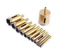 1Pc Foret de Perçage Scie Perforateur en Diamant pour Marbre Béton Carrelage, 6/8/10/14/16/18/20/22/25/30/35/50mm(6mm)