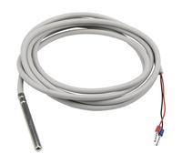1pc FTARP03 NTC 2m câble de Gel de silice sonde étanche en Acier Inoxydable résistance 10K capteur de température RTD(3950 B 6x50mm Probe)