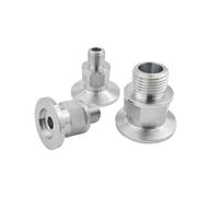 1PC G3/8" BSPP Male Thread to KF25 Vacuum 304 Stainless Steel Vacuum Flange Pipe Hex Pipe Fitting