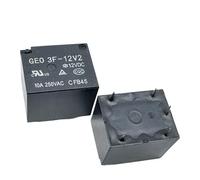 1pc GEO 3F-12V2 BLACK (T73C-12V-10A) Relay 5pins