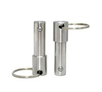 1pc Goupille à dégagement rapide en acier inoxydable, Diamètre 4mm, Longueur de serrage 20mm