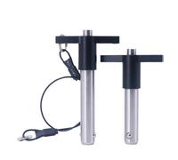 1pc Goupille de verrouillage à dégagement rapide pour poignée en forme de T, goupille de verrouillage à tête sphérique en acier inoxydable, Diamètre 8mm, Longueur de serrage 100mm