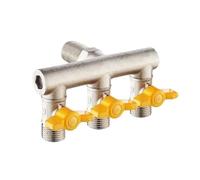 1pc grand débit DN15 laiton robinet d'eau salle de bain robinet vanne d'admission d'eau machine à laver séparateur vanne d'angle(B5)