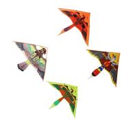 1pc Grand Plat Aigle Oiseau Cerf-Volant Enfants Volant Oiseau Cerfs-Volants Chaussette À Vent Jouets De Plein Air Jardin Tissu Jouets Pour Enfants Cadeau Couleur Aléatoire