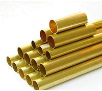 1pc H62 Laiton Tube diamètre extérieur 35mm diamètre intérieur 33mm 32mm 31mm 29mm 28mm Laiton Capillaire Creux Tige en Laiton (Color : OD35 ID32, Size : 245mm)
