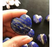 1pc Heart Shape Rose Quartz Crystal Stone Crafts Home Decor Gifts Labradorite Crystals (Color : 30x30mm-04, Size 20pcs) Gemstone Stone