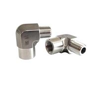 1pc High Pressure Forging 1/2" NPT Elbow Female To Male 304 Stainless Steel Pipe Fitting Connector