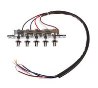 1Pc Hotte de cuisinière 5 Bouton Interrupteur Bouton Panneau de commutation universel Contrôleur Applicable Hotte de cuisinière Bouton de commutation Accessoires