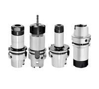 1pc HSK32A HSK40A HSK50A ER16 ER20 ER25 ER32 SK10 SK16 Carving Machine Tool Holder HSK 32A 40A 50A Collet Chuck Tools Accuracy 0.001(HSK50A-GER16-100L)