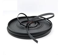 1pc HTD 3M courroie de distribution ouverte noir polyuréthane acier PU 3M courroie synchrone for CNC largeur de courroie 10/15/20/30mm HTD3M courroie de distribution ouverte(7 Meter,Belt width 35mm)