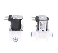 1PC Inlet Solenoid Valve 12V/24V Pure Water Machine, Water Purifier, Reverse Osmosis 2-point Quick Connect Valve Switch(12V)