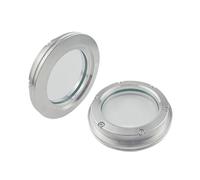 1PC ISO100 vacuum sight glass Flat observation window observation chamber bulkhead flange sight glass
