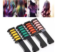 1pc Jetable Bricolage Cheveux Teinture Peigne Salon Temporaire Mascara Teinture Cheveux Couleur Crayons Pour Cheveux Couleur Craie Personnel Cheveux Teinture Outil