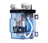 1pc JQX-60F 80A Relais haute puissance DC12V DC24V AC220V Contacteur de placage d'argent Bobine de cuivre Résistance au feu Relais de coque(DC24V)