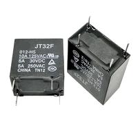 1pc JT32F 012-HS 12V-5A Relay 4pins Control Relays
