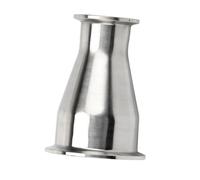 1PC Kit Réducteur Sanitaire Tri-Clover (4"à 3"/2.5"/2"/1.5"x 1") - Collier Inox 304 Usiné Précisément, OD 25.4-119mm pour Brasserie Maison & Transformation Alimentaire(2Inch x 1Inch)