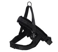 1pc Laisse pour Chien Corset Corde Laisse pour Chien Harnais pour Petits Chiens Ceinture Laisse pour Chien Marche Fournitures pour Animaux de Compagnie Service Chien Gilet (Noir S)