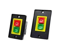 1pc Large panel Three-phase grinder bench drill machine start button switch AC-220V380V Starting