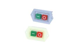 1PC LC3-5/LC3-10 Interrupteur marche/arrêt marche/arrêt 5A 10A 380/220V Perceuse d'établi Meuleuse Machine de découpe Bouton Perceuse Interrupteur Démarreur triphasé(Yellow,LC3-5_380V)
