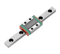 1pc LML9B Rail de guidage linéaire miniature Rail 9 mm de largeur + bloc coulissant, bloc de guidage linéaire largement utilisé pour l'équipement automatique, équipement de mesure de précision(100)