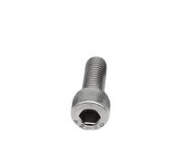 1pc longueur 20-100mm filetage fin M M10 M12 304 A2-70 acier inoxydable hexagone à six pans creux tête boulon vis(20mm,1pc M10 pitch 1.0)