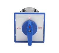 1pc LW5D-16/YH3.3 16A 4 positions 3 pôles triphasé voltmètre sélecteur de conversion commutateur à cames panneau bleu