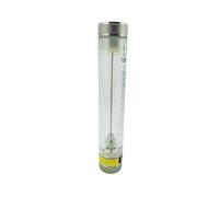 1pc LZM-20G Pipeline/air acrylique rotamètre industriel débitmètre femelle ou mâle 3/4 "BSPT ou NPT raccord en acier inoxydable(2-20GPM 10-70LPM)