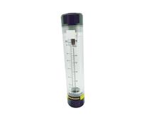 1pc LZM-40G acrylique et acier inoxydable flotteur Pipeline eau liquide tube type débitmètre 1-1/2" BSPT raccord fileté femelle(4-40GPM 15-150LPM)