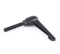 1pc M10 filetage mâle poignée réglable levier de serrage entraînement à douille hexagonale 25 30 40 50mm levier de serrage de machine robuste pour la fabrication d'outils de (M10*40)