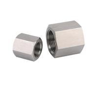 1PC M12x1.25mm Metric to 3/8" BSPP 304 Stainless Steel High Pressure Pipe Fitting Reducer Adapter
