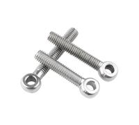 1pc M14/M16/M18/M20/M24 Vis à œillet en acier inoxydable pour suspension de lampes et décorations, M24x170