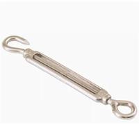 1pc M4-M14 304 acier inoxydable crochet oeil tendeur acier ire corde tendeur mâchoire à mâchoire corps fermé tendu matériel de gréement(M5 13pcs)