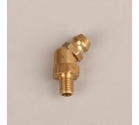 1pc M4 M5 M6 filetage mâle 1mm pas 45 90 degrés raccords de graisseur hydraulique en laiton droit-B