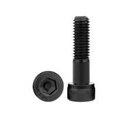 1pc M6/M8/M10/M12/M14/M16 Vis machine à tête cylindrique à six pans creux à demi-filetage en acier au carbone haute résistance, M14x150mm