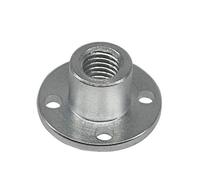 1Pc M6/M8 Rigid Flange Coupling electronic starter Guide Shaft Coupler electronic starter Connector Shaft Axis Bearing Fittings Flange Coupler IINKUEYK(M8 Left Hand Thread)